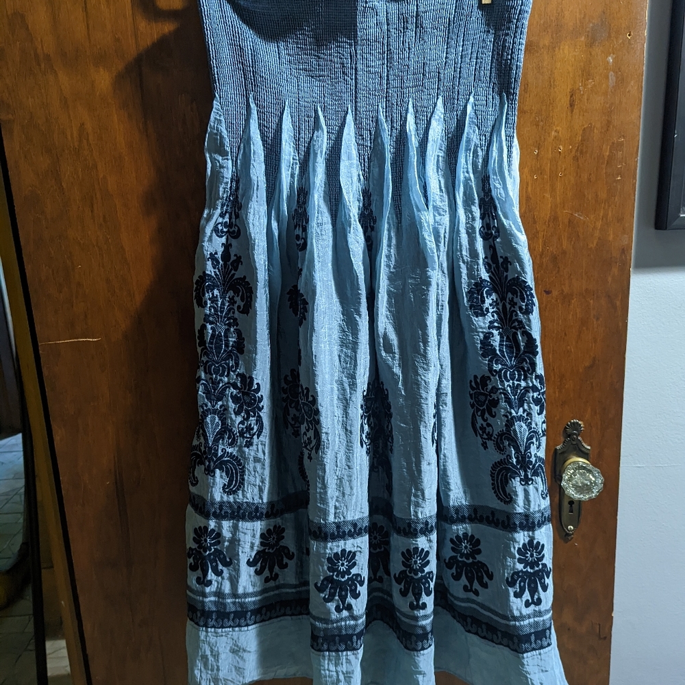 Convertible dress/skirt with GORGEOUS damask pattern